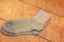 Шерстяные вязаные носки