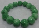 Зеленый нефрит натуральный браслет Стабильность и спокойствие – эти качества нефрита 12 mm