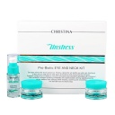 CHRISTINA Unstress Pro-Biotic Eye & Neck Kit -Набор антистресс-препаратов для кожи век и шеи