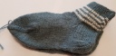 Носки вязанные шерстянные