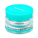 CHRISTINA Unstress Harmonizing Eye & Neck Night Cream ночной крем для кожи вокруг глаз и шеи
