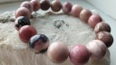 12 mm Камень натуарльный браслет родонит Поддержка рода
