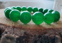 12 mm Браслет из натуральных камней 12 mm Камень агат Зеленый обеспечивает защиту, долголетия
