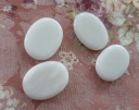 4 шт. гладкие белые массажные камни для лица