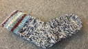 Носки вязанные шерстянные 23cm