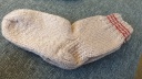 Носки вязанные шерстянные 26 cm