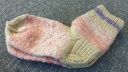 Носки вязанные шерстянные 22 cm