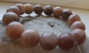 14 mm Браслет из натуральных камней - Солнечный камень - оберегает от всех бед и напастей
